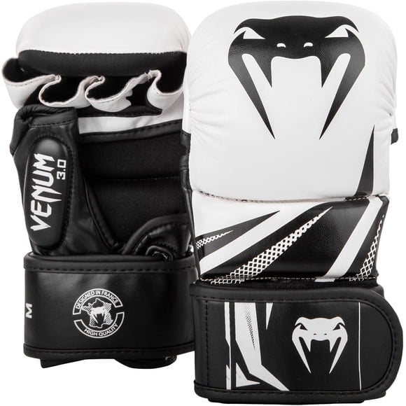 Guantes de Sparring Venum Challenger 3.0 Blanco/Negro Talla S