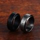 thumbnail image 3 of Anillo Runas Vikingo Titanio Giratoria Hombre Masculina m1, 3 of 3