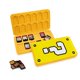 thumbnail image 1 of Estuche para tarjetas de juego Nintendo Switch doepeBAE, soporte de silicona con relieve 3D, caja de almacenamiento creativa, organizador de gran capacidad con 24 ranuras (Q Yellow), 1 of 7