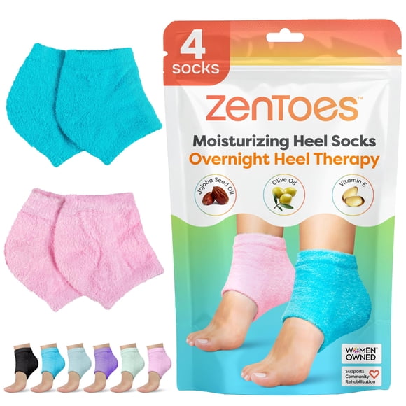 Calcetines Hidratantes Fuzzy Sleep Con Vitamina E Y Aceite De Oliva