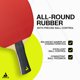 thumbnail image 3 of Set JOOLA Quattro de 4 Palas de Ping Pong + 10 Pelotas + Estuche, 3 of 6