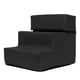 thumbnail image 1 of Funda para escalera de mascotas, color negro, desmontable, cómoda, de piel sintética, antideslizante, para cachorros, Smallbee, 1 of 5