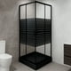 thumbnail image 2 of Shower Recto Strava Negro 70x70x198cm (Incluye Receptáculo), 2 of 7
