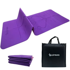 Wild Travel - Mat Yoga Colchoneta Plegable Fleximat 6Mm + Bolso