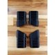 thumbnail image 5 of Juego de 4 tapas protectoras de repuesto para patas de silla plegable, negras, 5 of 5