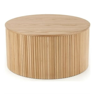 Habita2 Chile - Mesa De Centro 80Cm Redonda Boho Bali