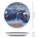 thumbnail image 2 of Plato Decorativo de Porcelana Desmarcar El Expreso Polar 15 cm (6"), 2 of 6