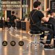 thumbnail image 3 of Taburete BEWISHOME giratorio de 360° de 20 a 26 pulgadas, 3 of 3