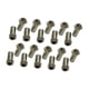 thumbnail image 4 of Tornillos de montaje de tambor de 20 piezas Piezas de repuesto de tuercas fáciles de usar Reparación de herramientas múltiples reemplaza el accesorio Cuadrado texturizado, 4 of 5