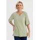 thumbnail image 1 of Polera Mujer Textura Verde Claro, 1 of 4