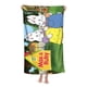thumbnail image 3 of Max y Ruby Toalla de playa de secado rápido con diseño temático, regalo para mujeres y niñas, ideal para cumpleaños, fans, amantes de la música, uso en la playa o al aire libre, 78 × 150 cm, 3 of 6