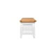 thumbnail image 2 of BANQUETA OSORNO, BLANCO-MIEL, 2 of 2