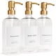 thumbnail image 1 of Set Dispensador De Champú Y Acondicionador Modern 600 Ml X3, 1 of 8