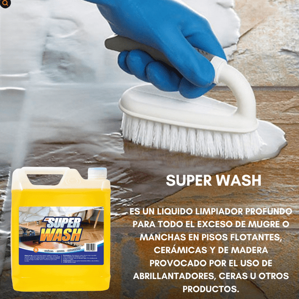 Super Wash Limpiador De Pisos 5 Litros | Lider