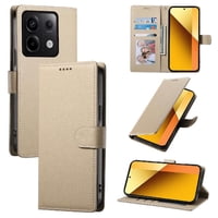 Funda Para Foxdock Xiaomi Poco X6 5G– Cuero Premium, 3 Ranuras Para Tarjetas, Protección Contra Impactos