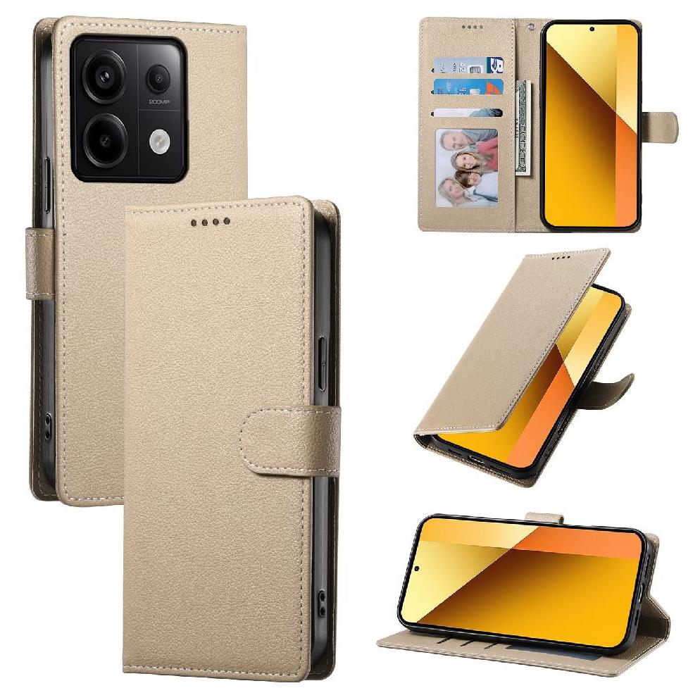 Funda Para Foxdock Xiaomi Poco X6 5G– Cuero Premium, 3 Ranuras Para Tarjetas, Protección Contra Impactos