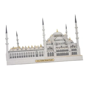 Bothyi - Kits De Modelos De Arquitectura De Mezquita De Turquía, Kits De Construcción Diy Para Cumpleaños De Escritorio