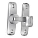 thumbnail image 1 of Pestillo De Cerradura De Puerta De Granero, Pestillo De Cerradura De Puerta Abatible Para Baño, Oficina, Hotel, Plateado, 1 of 5