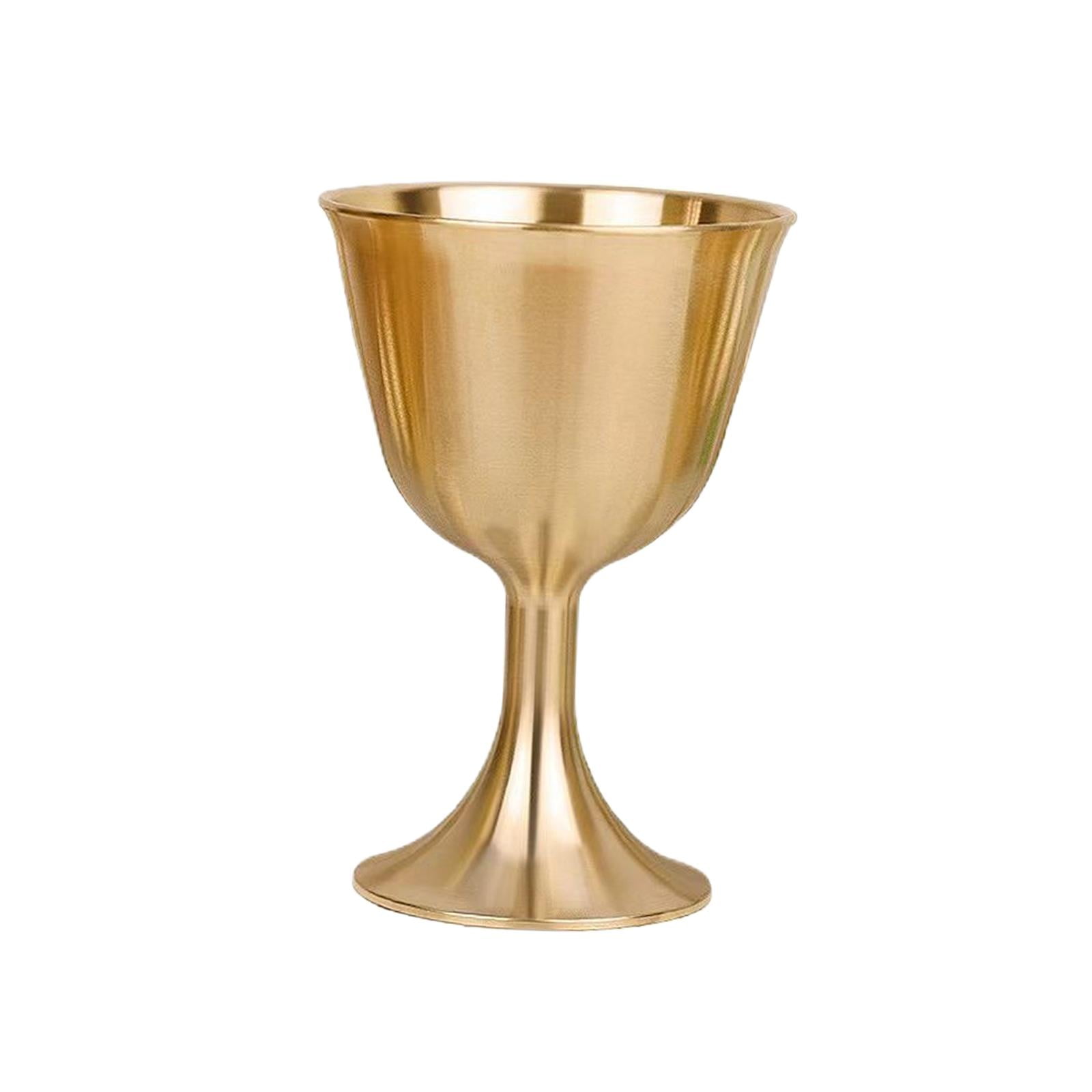 Wswqop - Copa De Vino De Latón, Vasos Para Beber, Copa De Licor Para Fiesta, Adoración En Casa, Buda M