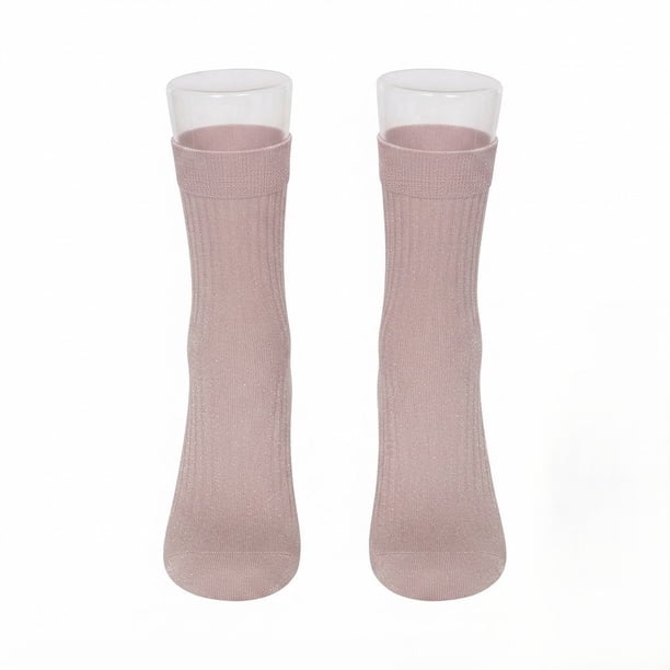 Calcetín Algodón Lurex Unisex Lady Genny P-705 Sin Costuras