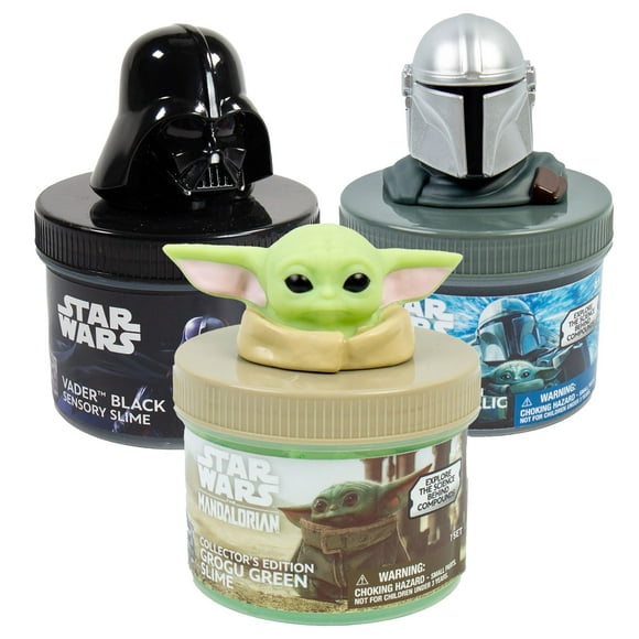 Slime Kit STAR WARS™ Galaxy con Darth Vader, paquete de 3 unidades, Mandalorian