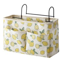 Magideal - Organizador De Bolsillos Para Pasamanos Junto A , Organizador De Telemando, Anteojo Bolígrafo Para Cama Con Riele , Amarillo