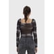 thumbnail image 3 of Polera Mujer Drapeada Bardot Gris, 3 of 4