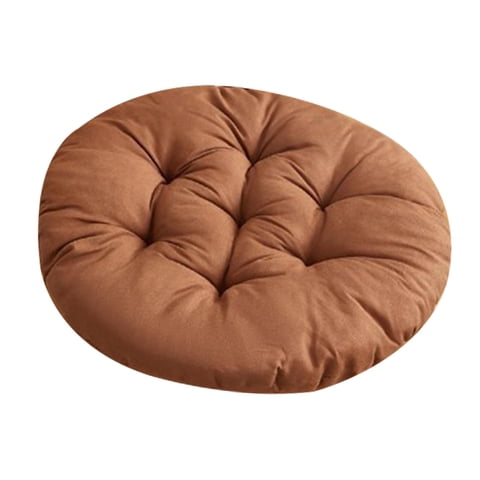 Ioensy - Cojín De Asiento Acolchado Lavable Para Silla De Patio, Para Sala De Estar, Dormitorio Al Aire Libre, Café Claro