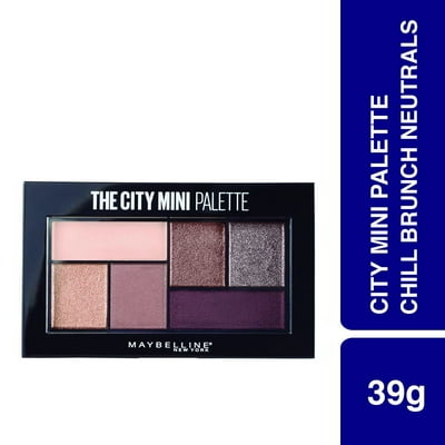 Paleta De Sombras The City Mini Palettes 410 Chill Brunch Neutrals 1 Un Maybelline