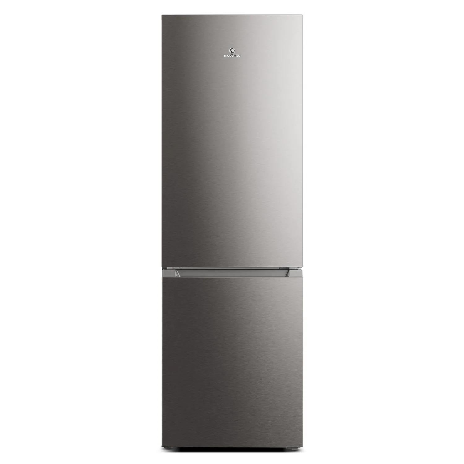 Refrigerador Mademsa Bottom Freezer No Frost 285 Litros Inox Mi60s