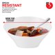 thumbnail image 4 of Cuencos para servir Stock Your Home de plástico blanco de 1600 ml (paquete de 4), 4 of 7