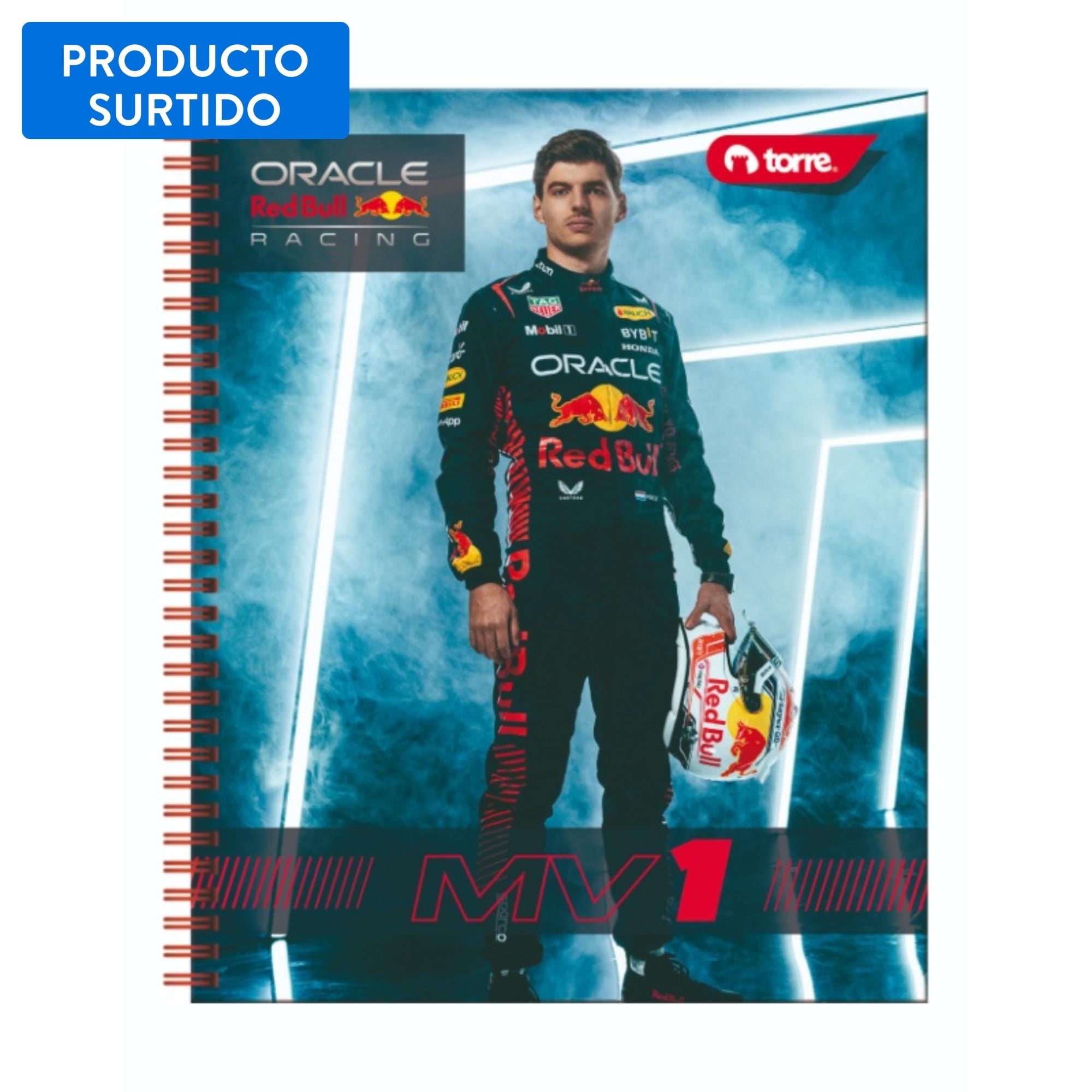 Cuaderno Universitario Redbull Racing 7m 100h / Producto Surtido Torre