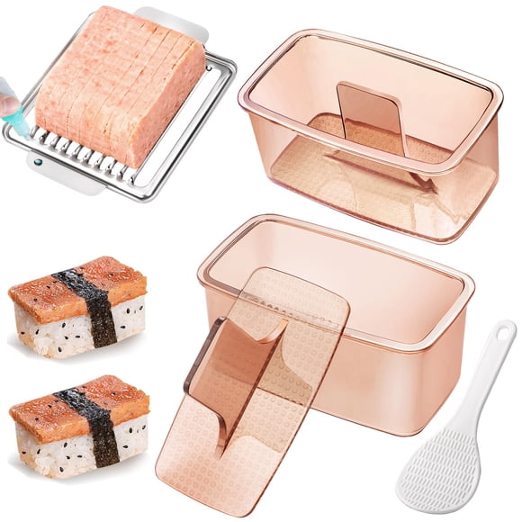 Kit de moldes YONGJUNG de 2 unidades para Musubi + cortador (Champán)