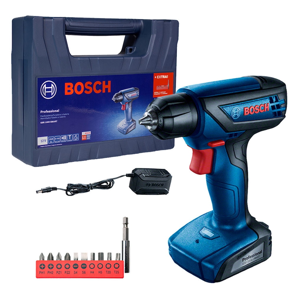 Taladro Bosch Gsr 1000 Smart 12V