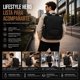 thumbnail image 2 of Mochila Impermeable Roll Top Bag Viaje Notebook Urbana 25l Negro, 2 of 3
