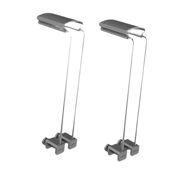 2 Piezas Soporte para Lámpara de Acuario Kit de Montaje Brazo para Iluminación Soporte Metálico Ajustable en Altura Y Posición Adecuado para Lámparas 20x5c2cm