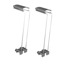 Magideal - 2 Piezas Soporte Para Lámpara De Acuario Kit De Montaje Brazo Para Iluminación Soporte Metálico Ajustable En Altura Y Posición Adecuado Para Lámparas 20X5C2Cm