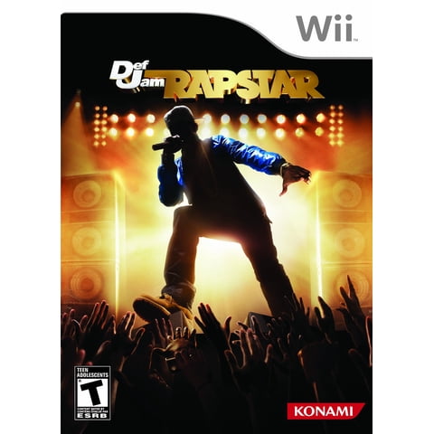 Videojuego Konami Def Jam Rapstar Hip Hop Música