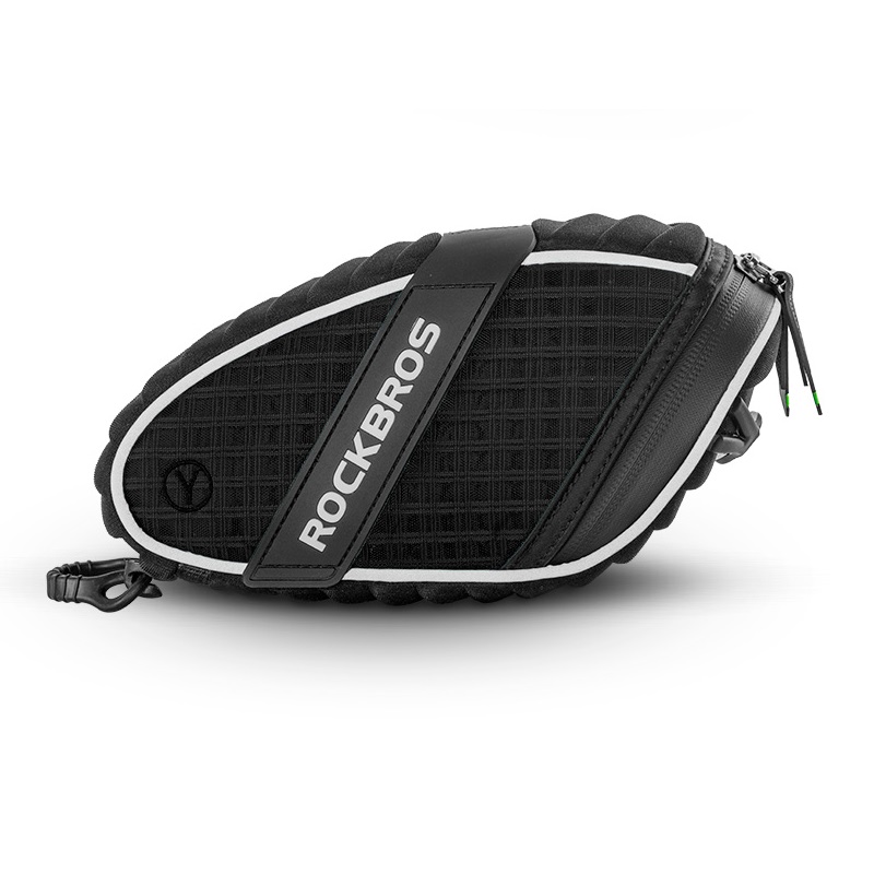 Bolso De Bicicleta Impermeable Trasero Rockbros C16 - Negro