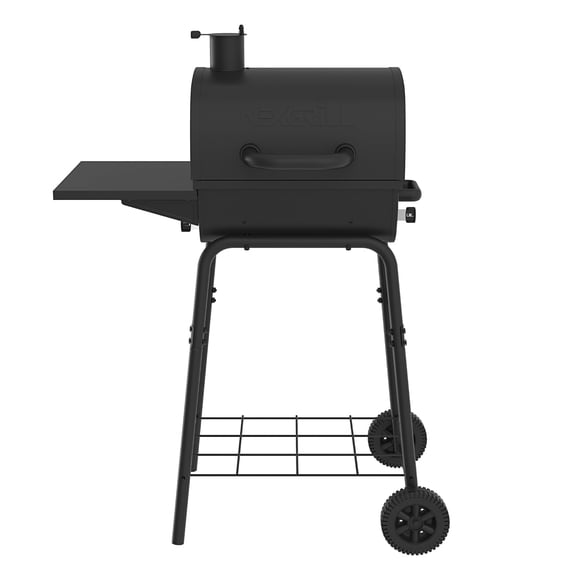 Parrilla a carbón Nexgrill ahumador tipo barril de 17,5" 23 x 15 cm