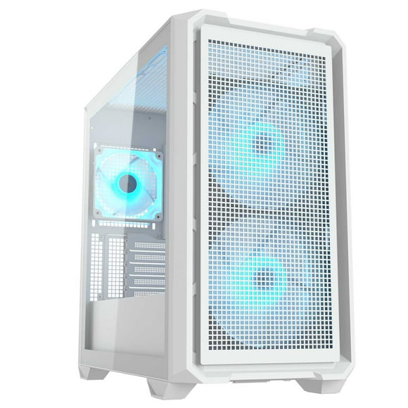 Gabinete gamer Cougar MX600 MINI RGB White