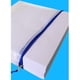 thumbnail image 2 of 10 bolsas con cremallera para documentos, de PVC, para oficina, escuela, hogar, viajes (tamaño A4, 34 x 24 cm, blanco), 2 of 7