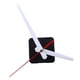 thumbnail image 1 of Reloj De Pared De Cuarzo De Manos Largas Blanco, 1 of 3