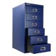 thumbnail image 2 of Cajonera Bisley de 6 cajones 58 cm azul Oxford acero, 2 of 4