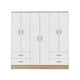 thumbnail image 1 of Clóset Maipo 6 Puertas Olmo Blanco, 1 of 4