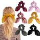 thumbnail image 1 of 6 coleteros de satén de seda con lazos para orejas de conejo, coleteros elásticos para mujer, accesorios para el cabello, 1 of 7