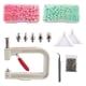 thumbnail image 2 of Máquina De Ajuste Hecha A Mano Con Perlas, 4/5/6/8/10mm, Artesanía DIY Para Bolsos, Artesanía De Cuero, Rosa, Rojo, Verde, 2 of 5