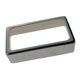 thumbnail image 1 of Mini Cubierta De Pastilla Humbucker De Latón, Agujero Abierto Para Guitarra LP, Cromo Duradero, 1 Ud., 1 of 5
