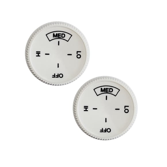 Perilla de control de temperatura para termostato de calefactor de zoclo x2