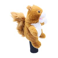 Ioensy - Protector De Felpa Para La Cabeza De Madera Para Golf, Suministros De Golf Para Entrenamiento, Festivales Al Aire Libre, Ardilla